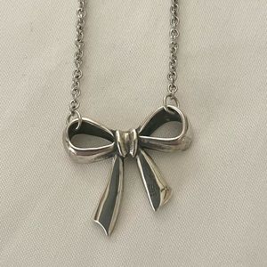 James Avery Bow Necklace